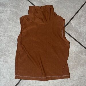 Girls mock neck tank 2T